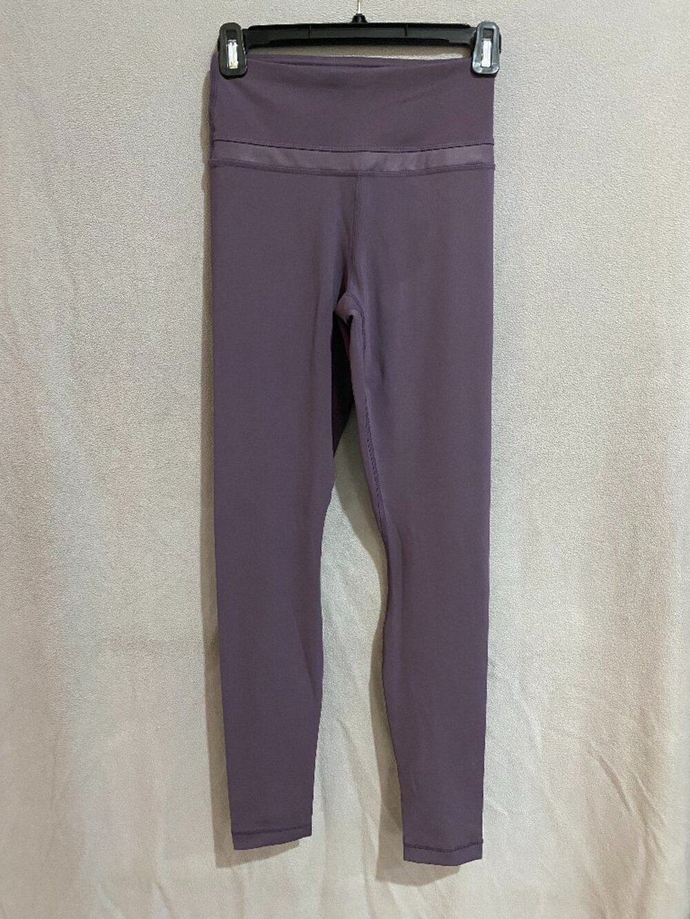 Bootyful by Reflex Purple High Rise Yoga Leggings Women's XS Workout Athletic